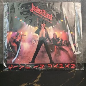 Judas Priest Unleashed in the East Live in Japan Vinyl LP Columbia JC 36179 1979